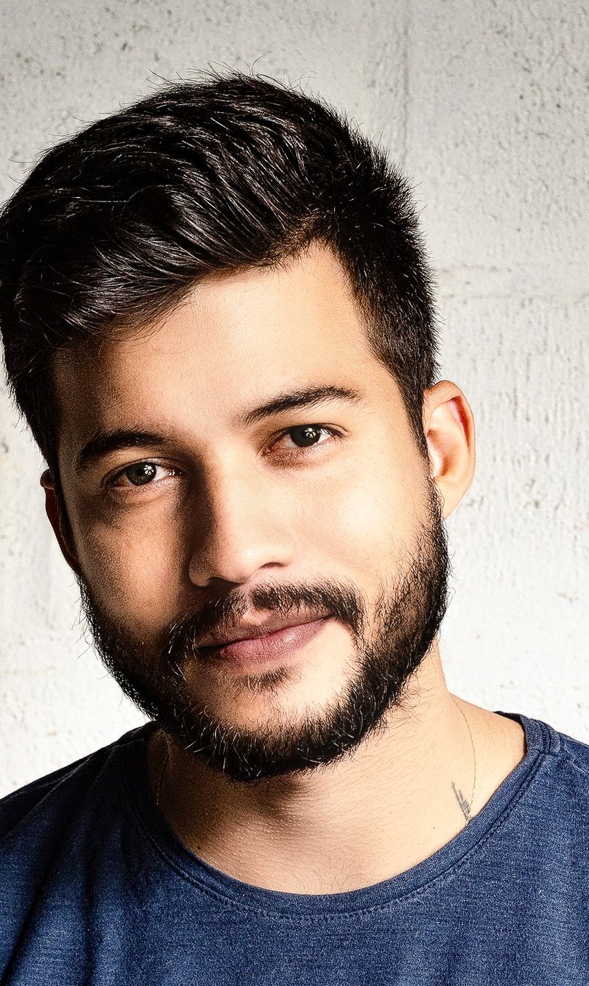 Beard and stubble, with the Clean groom look